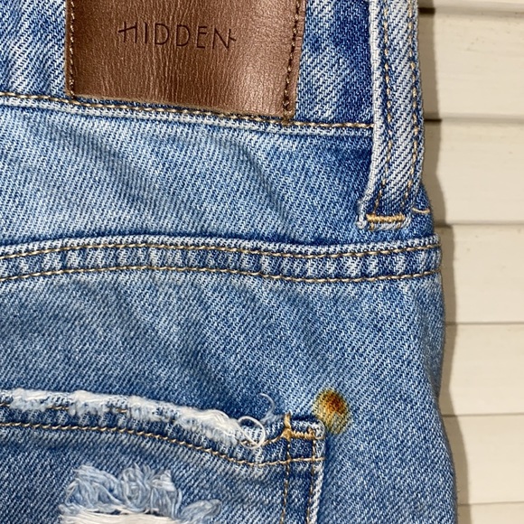 HIDDEN Denim Overall Skirt - Picture 15 of 15